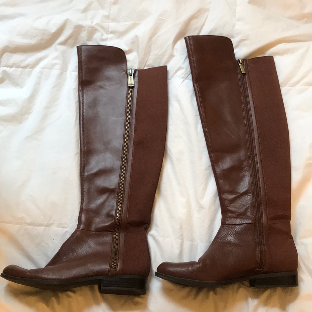 Over knee boots--WORN ONCE!!!